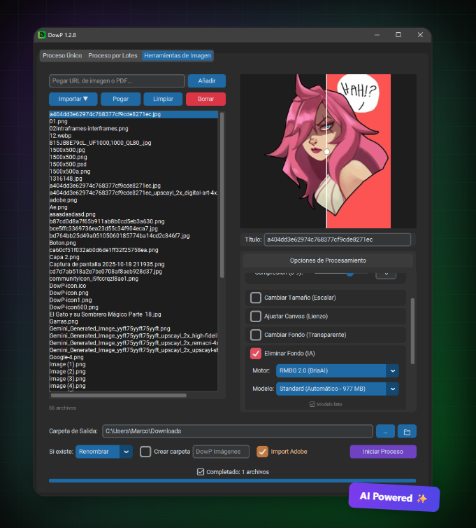 DowP UI