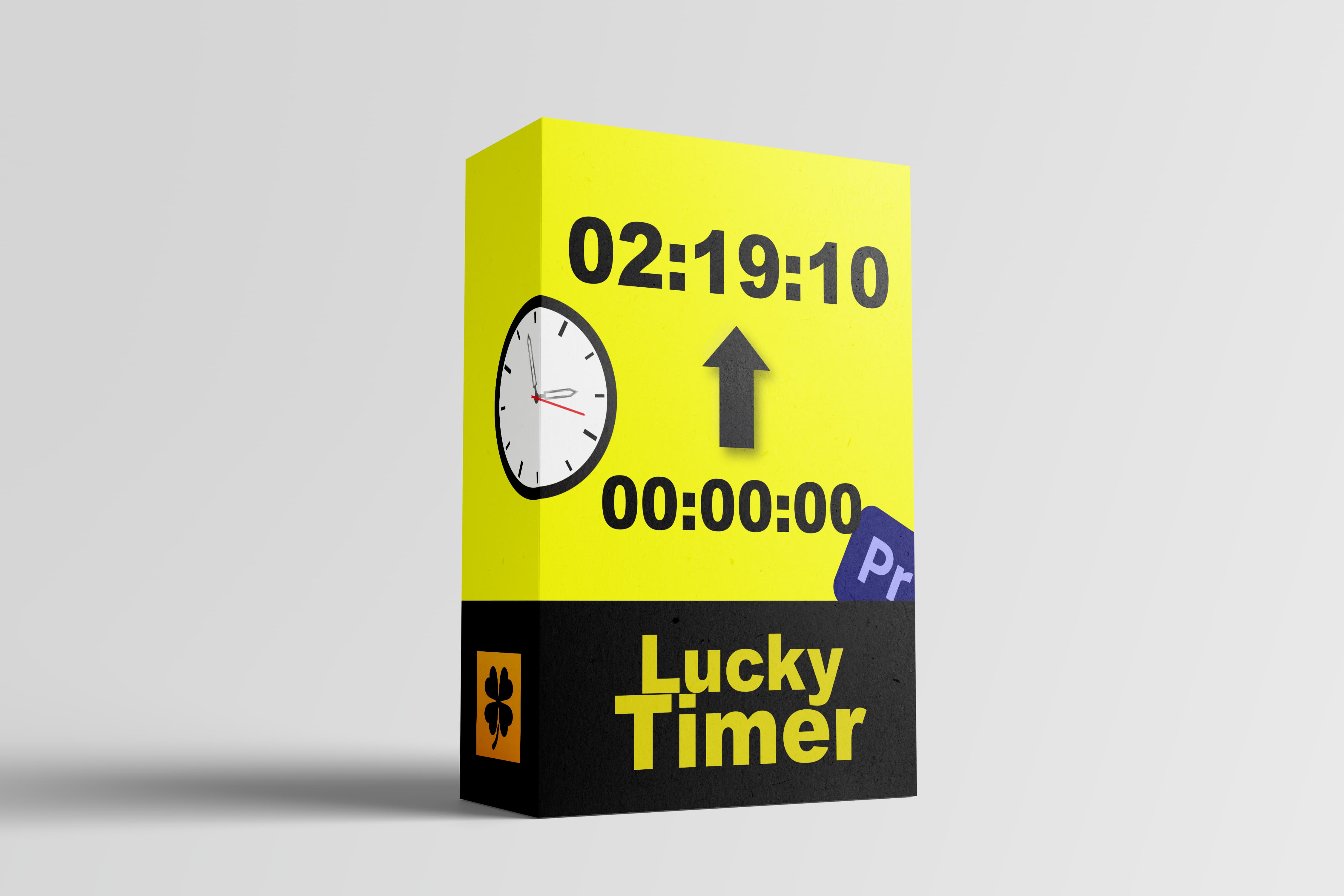 Lucky Timer template for Premiere Pro